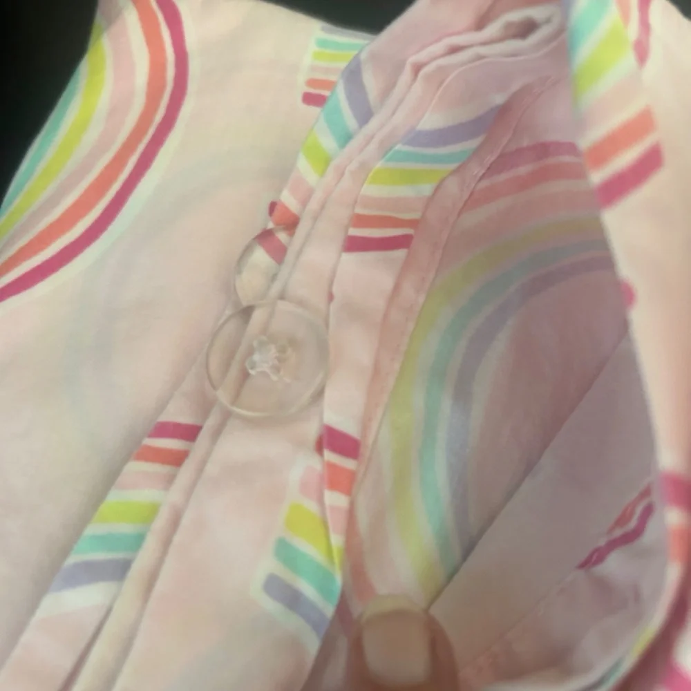 Pottery Barn Kids Rainbow Duvet Full/Queen with 2 Shams